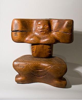 Maxim M Elias : Four Pieces of Oak, 1948 (15.5' x 15' x 9')